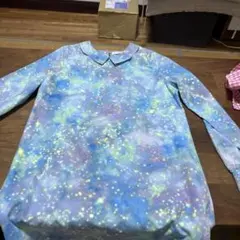 jouetie 宇宙柄 長袖シャツ【古着】のサムネイル