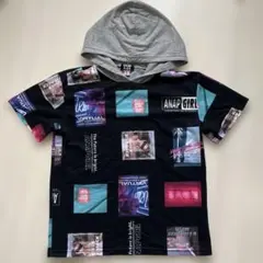 フード付き半袖Tシャツ♡