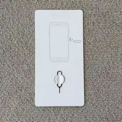 純正　Apple アップル　iPhone SIMピン（SIM取り出しツール）