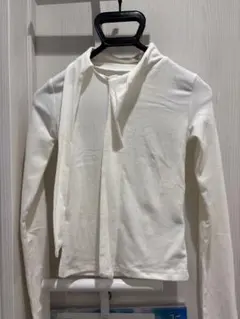 Dazy ホワイト 長袖 Tシャツ S