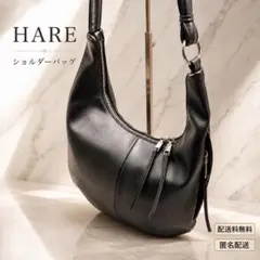 極美品✨　【HARE】 ショルダーバッグ クロワッサン　ブラックy2kのサムネイル