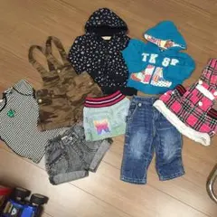 検）ミキハウス、GAP kids、H&M kids、UNIQLO、ダブルビー