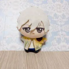 ちびぐるみ ぬい服 10cm 向日葵柄ジャケット&Tシャツセット 白色