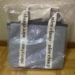 nice claup 千鳥格子柄 トートバッグのサムネイル