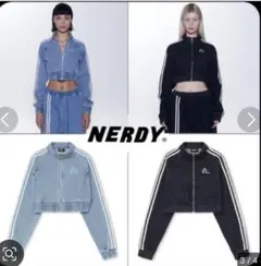 NERDY ジャージ　セットアップ ☆NERDY☆Denim Hoodie Track Set☆大人気☆ (NERDY