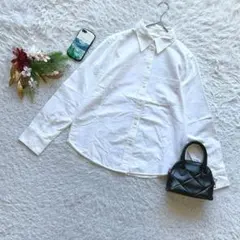 エイチアンドエム 長袖シャツ コットン100% S 通勤 シンプル カジュアル