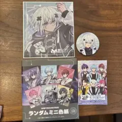 メルト・ダ・テンシミニ色紙&缶バッジセット