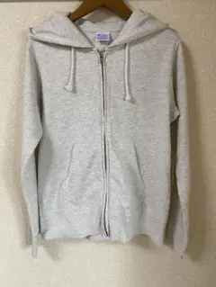 Champion グレー フード付きパーカー Mサイズ