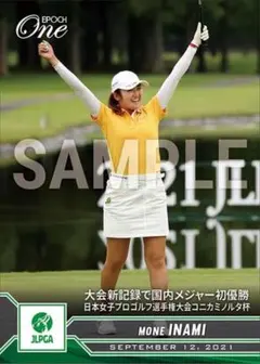 EPOCH ONE 稲見萌寧/JLPGA 女子プロゴルフ 10枚限定サインカード 2026年最新】稲見萌寧 カードの人気アイテム - メルカリ