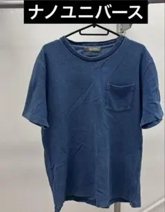 nano universe インディゴ染め ポケットTシャツのサムネイル