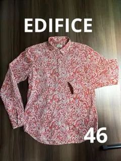 EDIFICE ペイズリー柄 長袖シャツのサムネイル