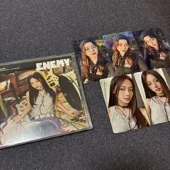 TWICE ENEMY ツウィ盤　CD トレカコンプセット