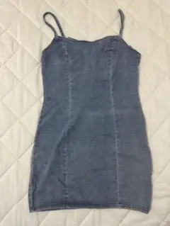 デニムキャミワンピース