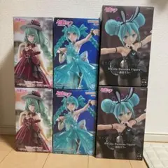 初音ミク　美少女フィギュア　まとめ売り　６点セット