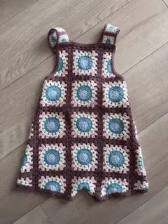 新品未使用　ZARA KIDS クロシェ　ロンパースのサムネイル
