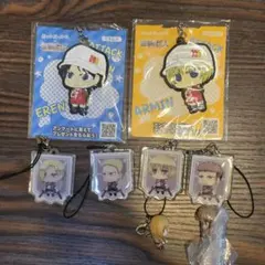 進撃の巨人 エレン アルミン ほっかほっか亭 ラバーストラップ セット