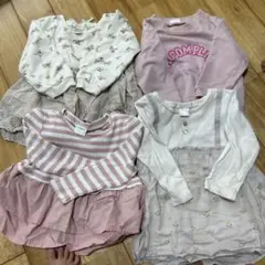 女の子 長袖 トップスまとめ売り 80サイズ