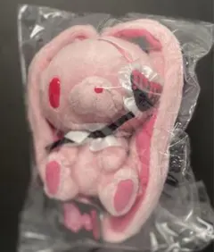 汎用うさぎ 手乗り鎮座ぬいぐるみ Eyepatch Ver. ピンク - メルカリ