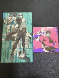 ジョジョの奇妙な冒険×スシローコラボ　ステッカー　承太郎・DIO2枚セット