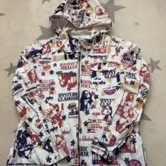 HYSTERIC GLAMOUR 총무늬 지퍼 파커 프리 사이즈