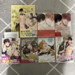 1 BL マンガ　特典　セット　アニメイト　ごちそうΩはチュウと鳴く