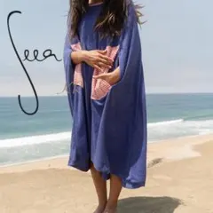 Seea お着替えポンチョ ケープ changing cape ロンハーマン - メルカリ