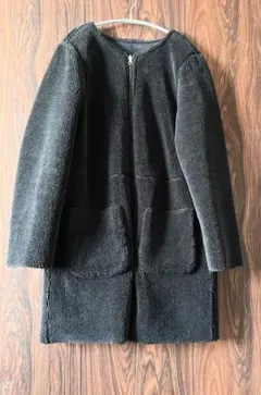 お値下げ【MAUVAISES HERBES 】モヴェズエルヴ ボアコート - メルカリ