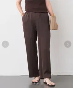 Deuxieme Classe 23SS SILK SATIN EASYパンツ SILK SATIN EASY パンツ（スラックス）｜MUSE de Deuxieme