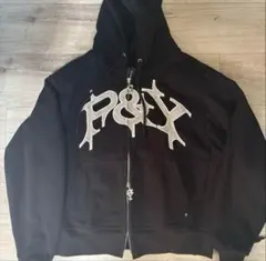 fuckthisindustry punkandyo パーカー M fti 黒 fuckthisindustry fti ジップパーカー punkandyo - メルカリ