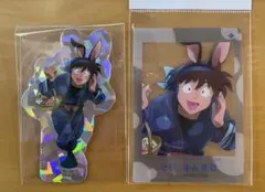 ナンジャタウン 忍たま 土井半助 ステッカー クリアカード