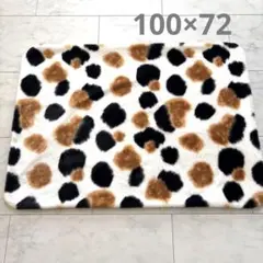 三毛猫ボア　膝掛け　ハンドメイド