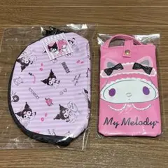 マイメロ × クロミ ポーチ2種 サンリオ