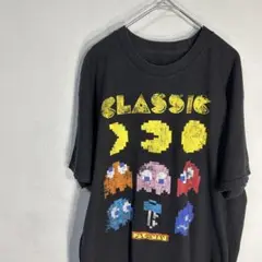 PAC-MAN パックマン tシャツ モノグラムY2K tee OLD 90s