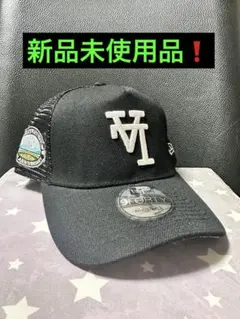 希少❗️新品未使用品 NEWERA 逆ロゴ LA ドジャース メッシュキャップ