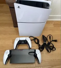 PS5 デジタルエディション slimモデル本体・リモートプレイヤー本体セット