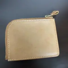 革財布　ファスナー　ジップ
