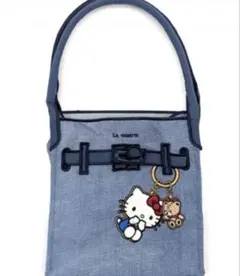 LA COUSETTE Hello Kitty トートバッグ デニム SS - メルカリ