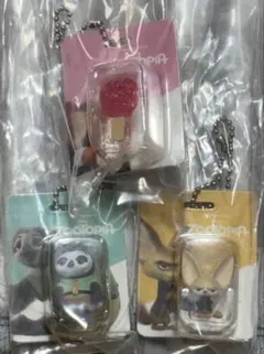 ズートピア　ブリスターチャームコレクション　セミコンプ　3点②