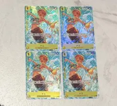 [最安値] ナミ 4枚 パラレル プレミアムカードコレクション