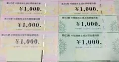ビックカメラ　株主優待　6,000円