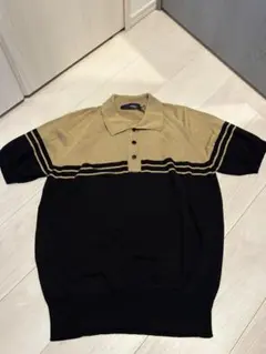 ラルディーニ　ニットポロシャツ　48 M