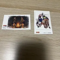 NARUTO 縁シリーズ 特典インスタントフォト風ブロマイド　2枚セット