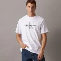 【芸能人愛用★Lサイズラスト1点】CalvinKleinJeans Tシャツ