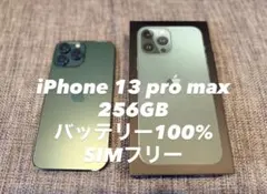Apple交換品 iPhone13 ProMax 256GB バッテリー100%のサムネイル