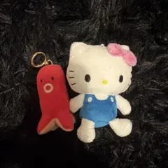 ハローキティ 水着ぬいぐるみとタコマスコット