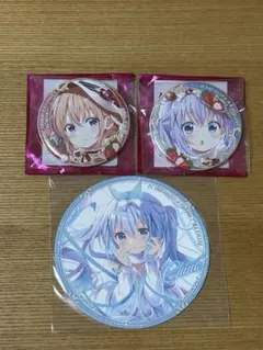 ご注文はうさぎですか Anisugar ティッピーケーキ 缶バッジ チノ