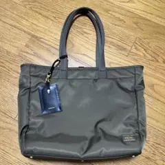 PORTER シア トートバッグ カーキ系