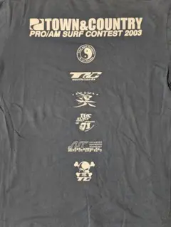 激レア 2003年当時物 タウン＆カントリー サーフコンテスト Tシャツ Lのサムネイル