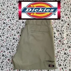Dickies ディッキーズ ダブルニー　ワークパンツ 34×30 ベージュ古着