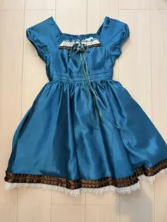 Catherine Cottage ドレス 130cm ブルー　一回着用のサムネイル